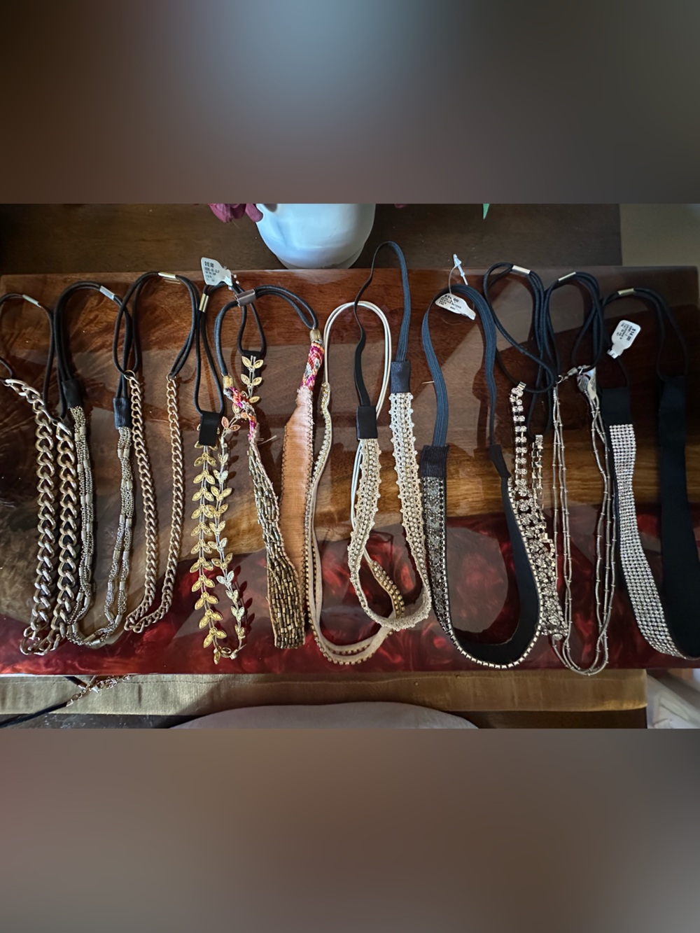 Women’s Headbands Lot of Eleven Assorted Styles & Colors, New With & W/O Tags